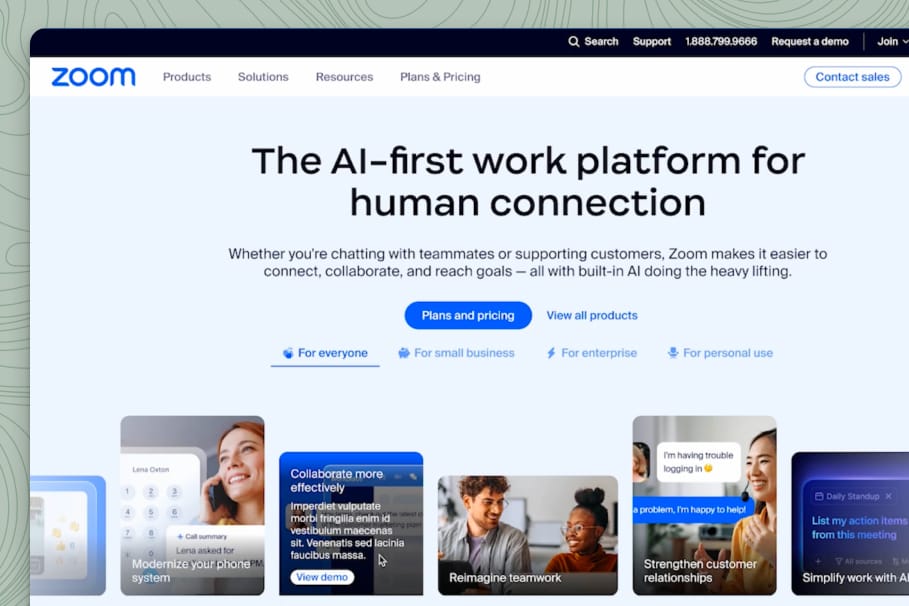 Project visual — Zoom's AI Platform Launch