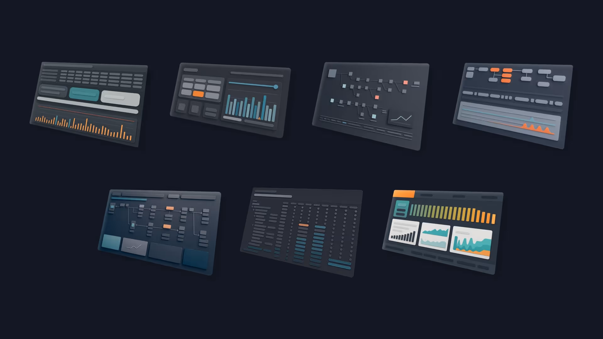 SolarWinds campaign assets generated in the brand's defined visual style